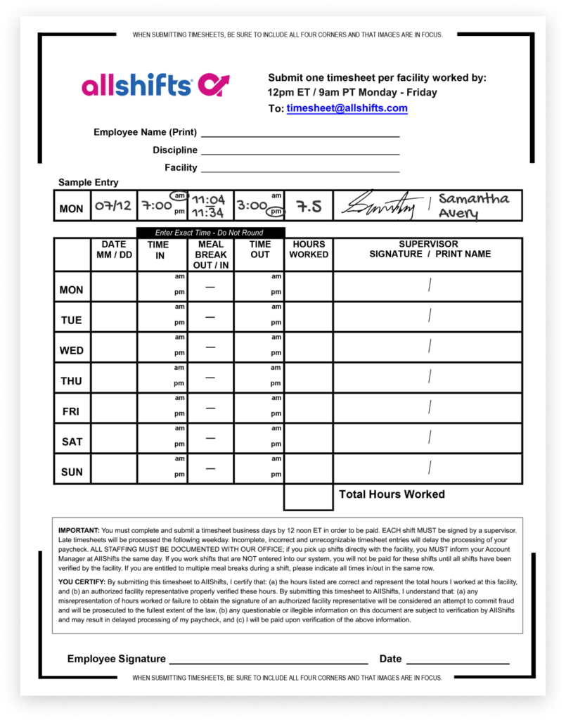 Staffer Toolkit And Faqs Allshifts